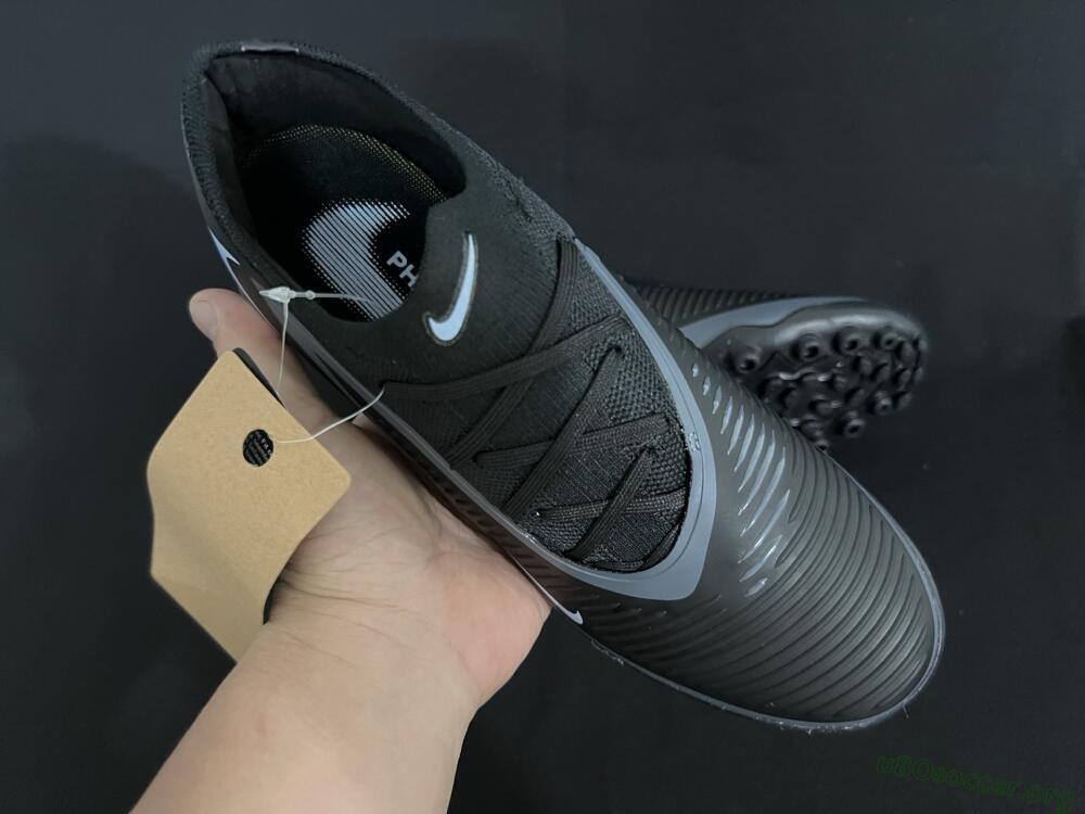 Nike Phantom 6 Low Elite TF Football Shoes - Black/Jade