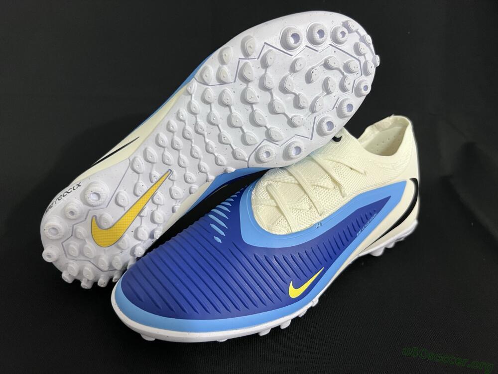 Nike Phantom 6 Low Elite TF Football Shoes - Blue/White/Black
