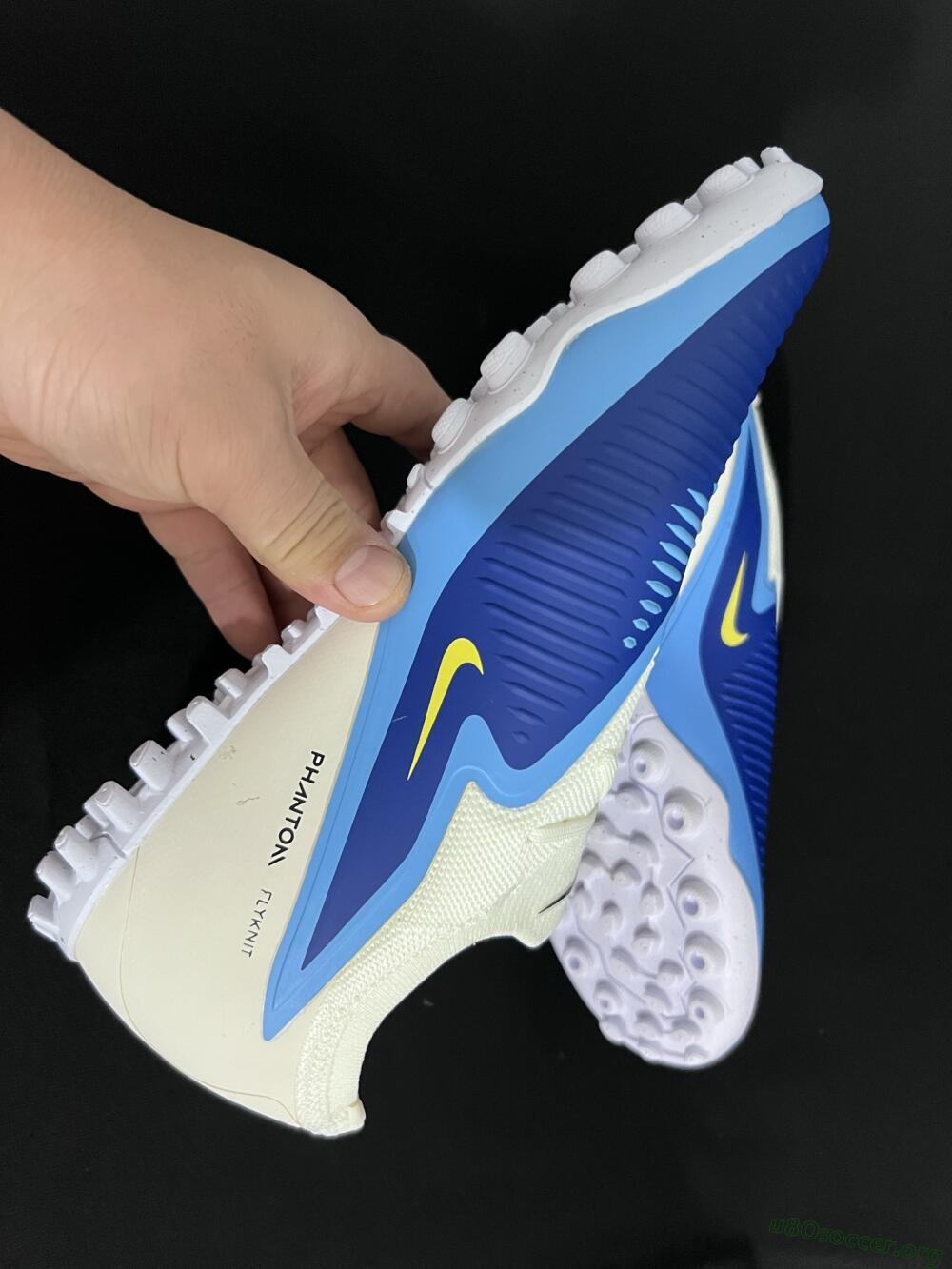 Nike Phantom 6 Low Elite TF Football Shoes - Blue/White/Black