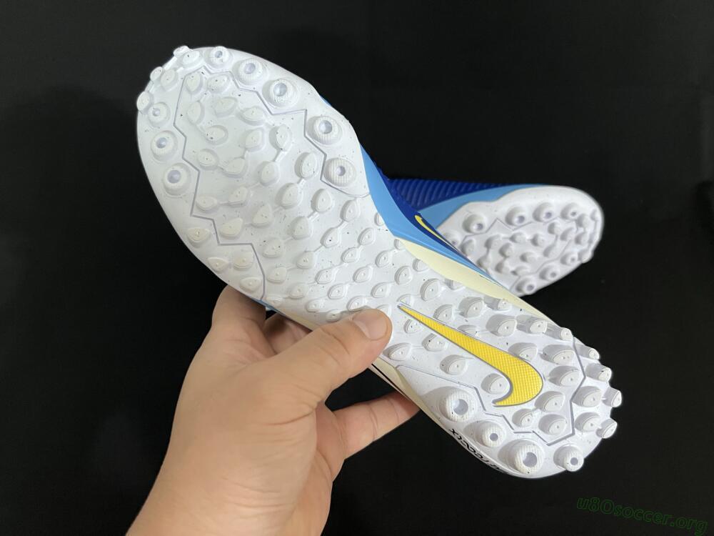 Nike Phantom 6 Low Elite TF Football Shoes - Blue/White/Black