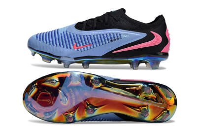 Nike Phantom 6 Low Elite FG Football Boots - Blue/Vibrant Blue/Hot Pink