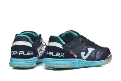 Joma Top Flex IC Football Shoes - Navy/Aqua Mist/Deep Ocean