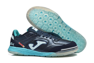 Joma Top Flex IC Football Shoes - Navy/Aqua Mist/Deep Ocean
