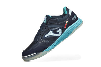 Joma Top Flex IC Football Shoes - Navy/Aqua Mist/Deep Ocean