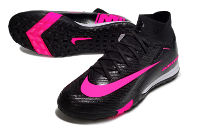 Nike Air Zoom Mercurial Superfly 10 Elite TF Football Shoes - Black/Neon Pink/Charcoal Grey