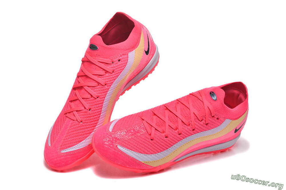 Nike Air Zoom Mercurial Vapor 16 Elite TF Football Shoes - Pink/Vibrant Pink/Soft Yellow 6