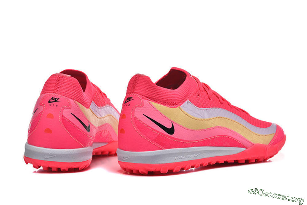 Nike Air Zoom Mercurial Vapor 16 Elite TF Football Shoes - Pink/Vibrant Pink/Soft Yellow 9