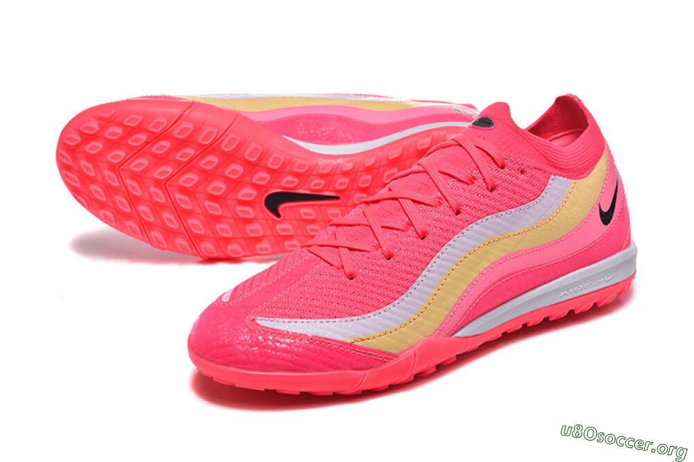 Nike Air Zoom Mercurial Vapor 16 Elite TF Football Shoes - Pink/Vibrant Pink/Soft Yellow 0