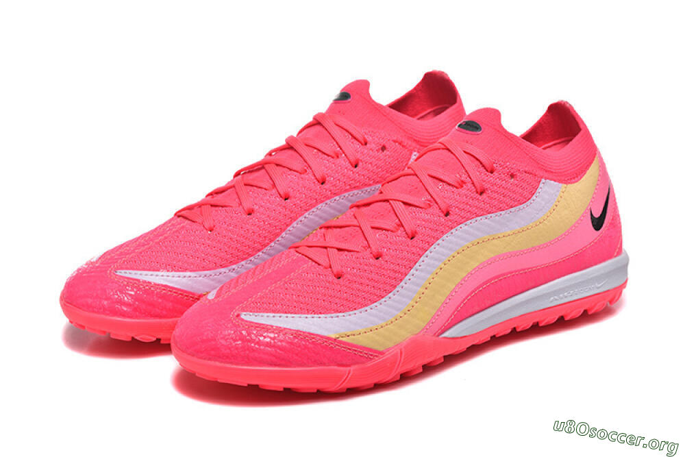 Nike Air Zoom Mercurial Vapor 16 Elite TF Football Shoes - Pink/Vibrant Pink/Soft Yellow 5