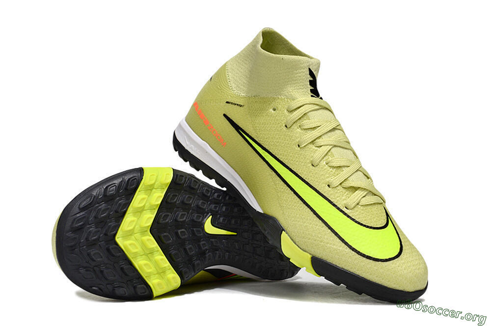 Nike Air Zoom Mercurial Superfly 10 Elite TF Football Shoes - Yellow/Lime Blast/Black Shadow 1