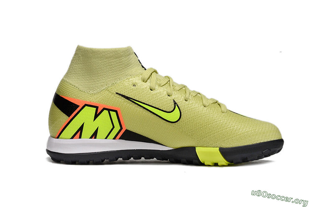 Nike Air Zoom Mercurial Superfly 10 Elite TF Football Shoes - Yellow/Lime Blast/Black Shadow 5