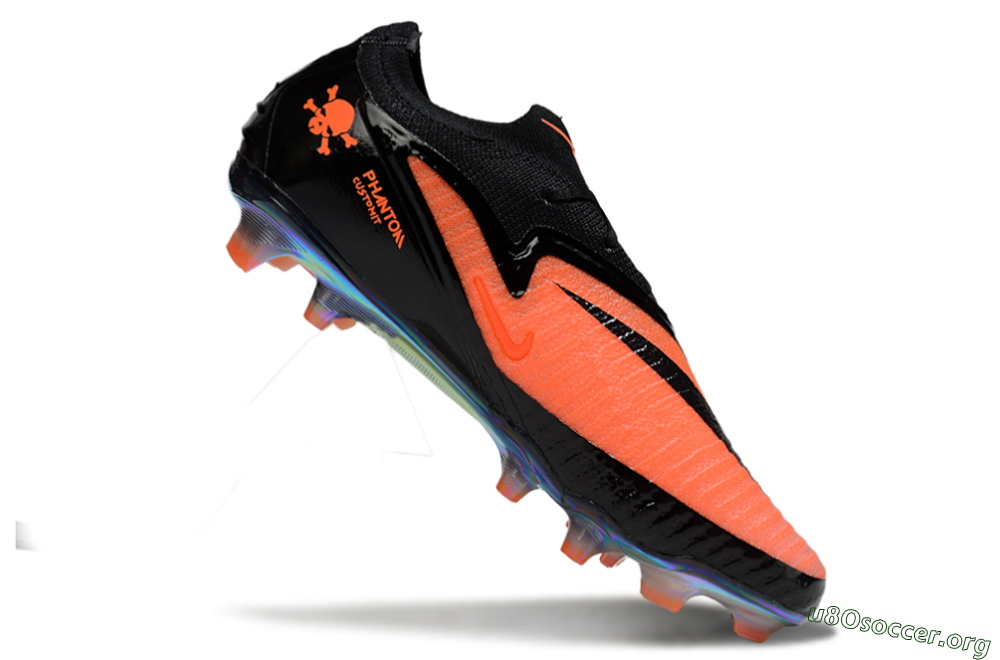 Nike Phantom 6 Low Elite FG Football Boots - Orange/Electric Orange/Black 5