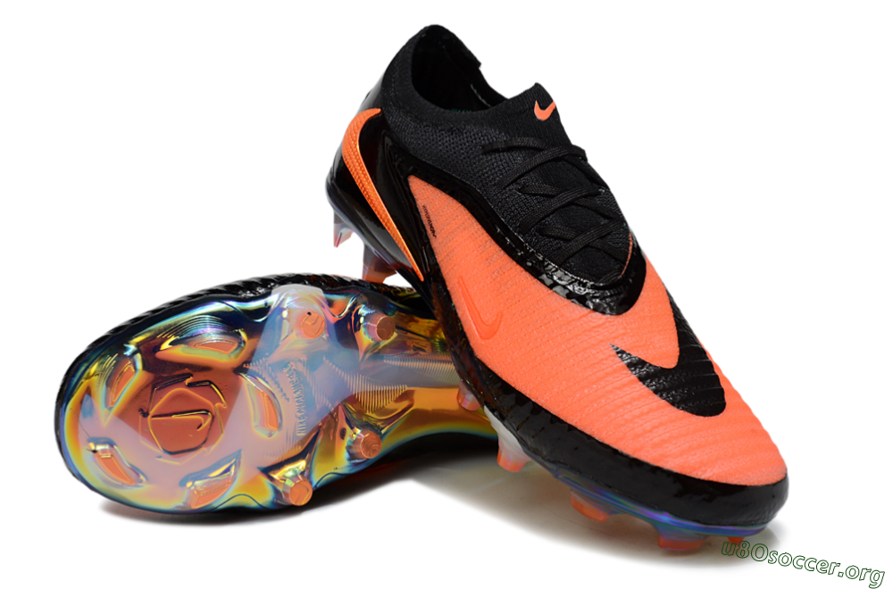 Nike Phantom 6 Low Elite FG Football Boots - Orange/Electric Orange/Black 4
