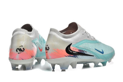 Nike Phantom 6 Low Elite FG Football Boots - Aqua/Soft Blue/Coral Pink