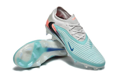 Nike Phantom 6 Low Elite FG Football Boots - Aqua/Soft Blue/Coral Pink