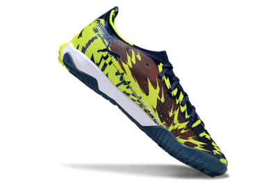 Puma Ultra Ultimate TF Football Shoes - Blue/Neon Green/Orange