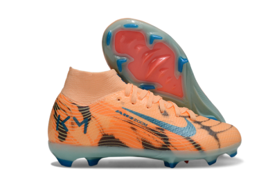 Nike Air Zoom Mercurial Superfly 10 Elite FG Football Boots - Orange/Electric Blue/Soft Pink