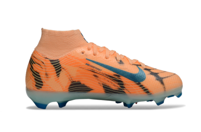 Nike Air Zoom Mercurial Superfly 10 Elite FG Football Boots - Orange/Electric Blue/Soft Pink