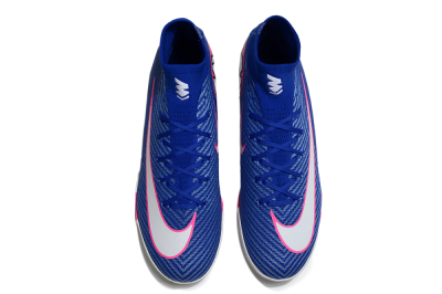 Nike Air Zoom Mercurial Superfly 10 Elite TF Football Shoes - Blue/Electric Pink/White