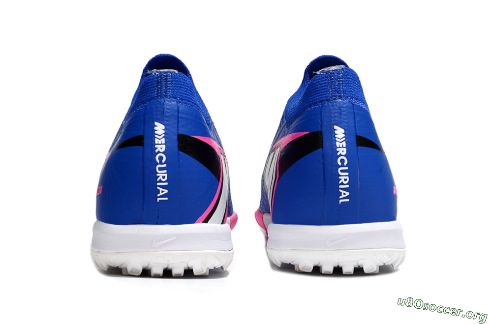 Nike Air Zoom Mercurial Vapor 16 Elite TF Football Shoes - Blue/Electric Blue/Fuchsia Pink 5
