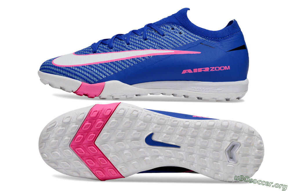 Nike Air Zoom Mercurial Vapor 16 Elite TF Football Shoes - Blue/Electric Blue/Fuchsia Pink 1