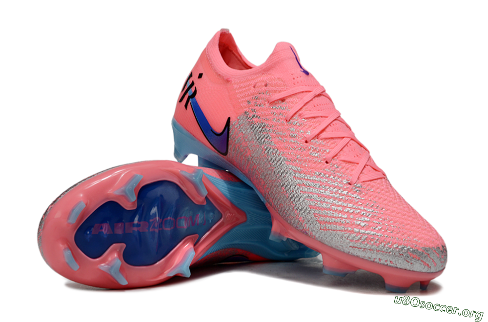 Nike Air Zoom Mercurial Vapor 16 Elite FG Football Boots - Pink/Electric Pink/Aqua Blue 0