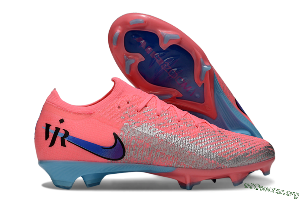 Nike Air Zoom Mercurial Vapor 16 Elite FG Football Boots - Pink/Electric Pink/Aqua Blue 2