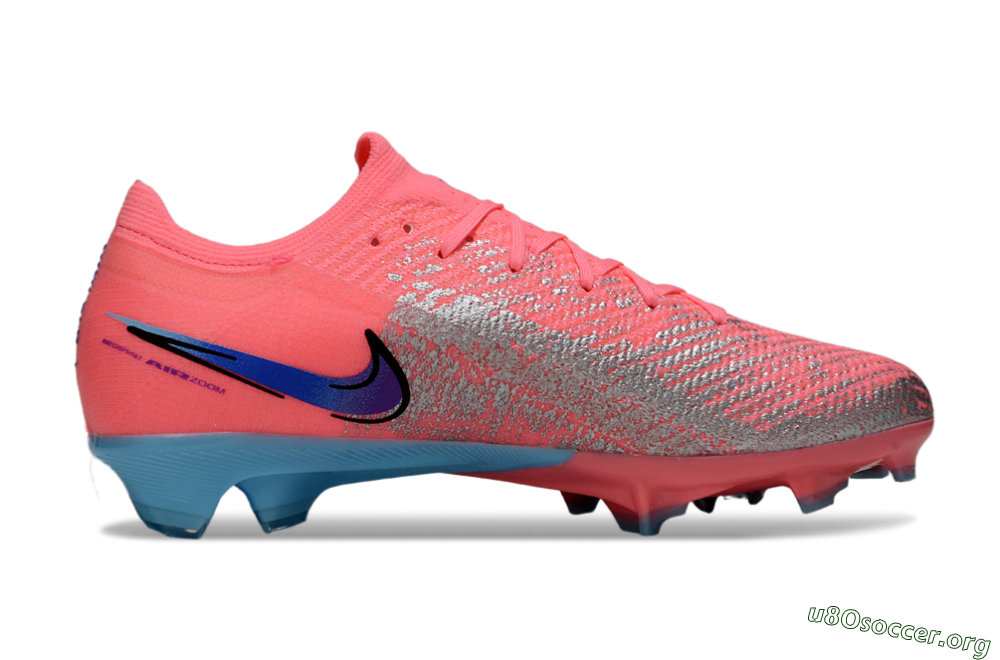 Nike Air Zoom Mercurial Vapor 16 Elite FG Football Boots - Pink/Electric Pink/Aqua Blue 7
