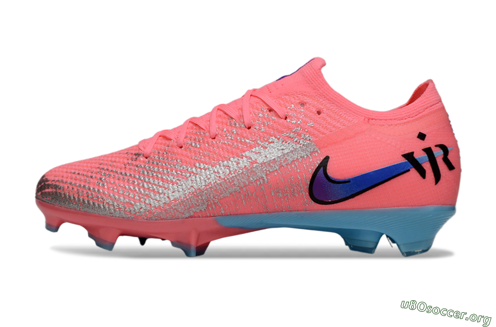 Nike Air Zoom Mercurial Vapor 16 Elite FG Football Boots - Pink/Electric Pink/Aqua Blue 3