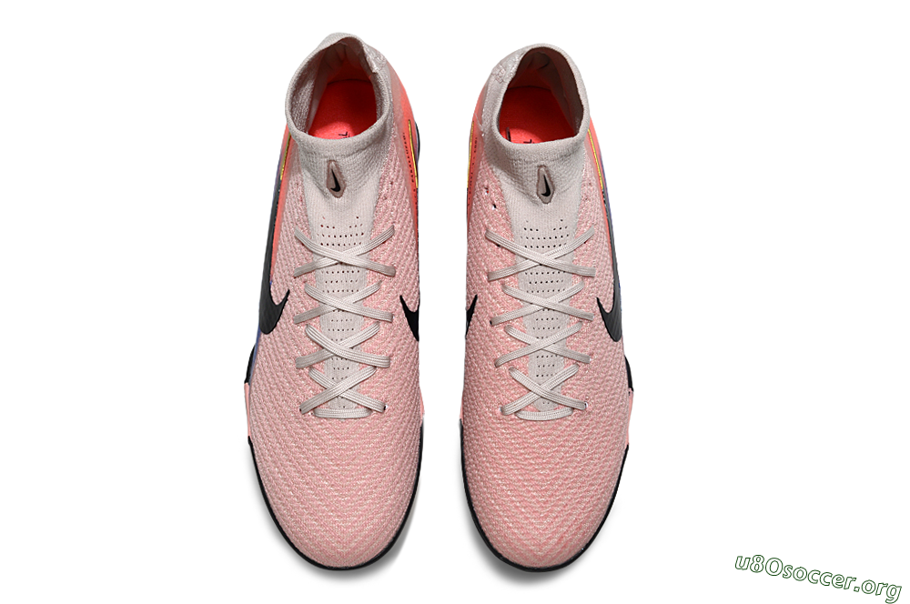 Nike Air Zoom Mercurial Superfly 10 Elite TF Football Shoes - Pink/Coral Breeze/Faded Blue 4