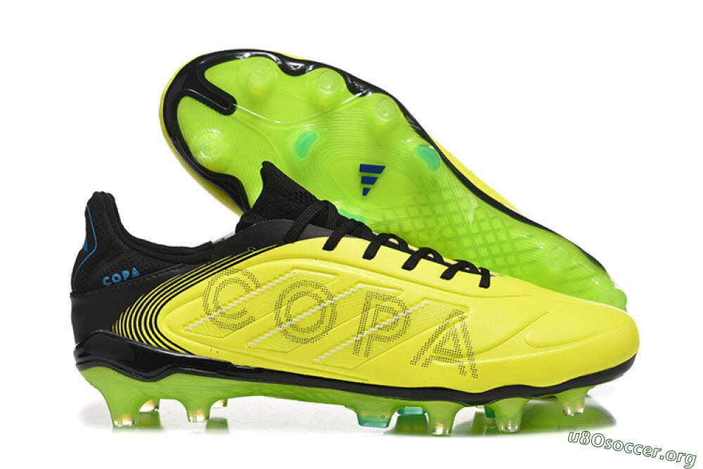 Adidas Copa Pure 2 FG Football Boots - Yellow/Lime Blast/Black Out 2