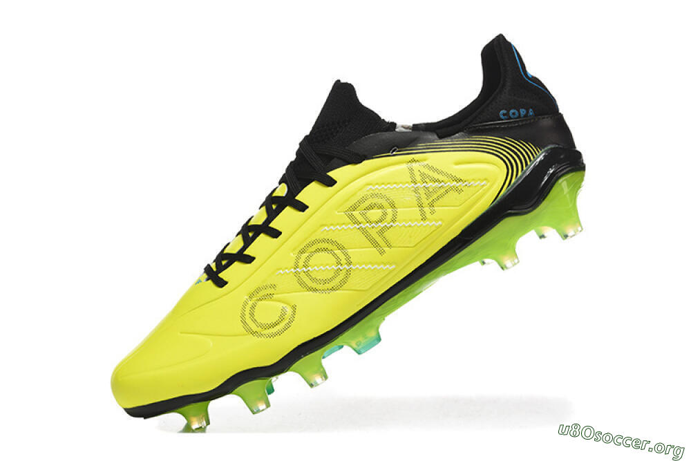 Adidas Copa Pure 2 FG Football Boots - Yellow/Lime Blast/Black Out 8