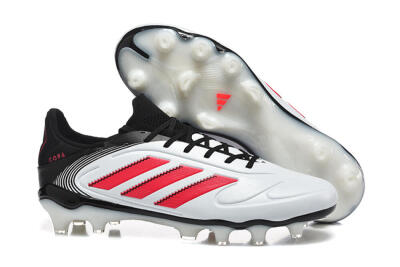 Adidas Copa Pure 2 FG Football Boots - White/Crimson Red/Black