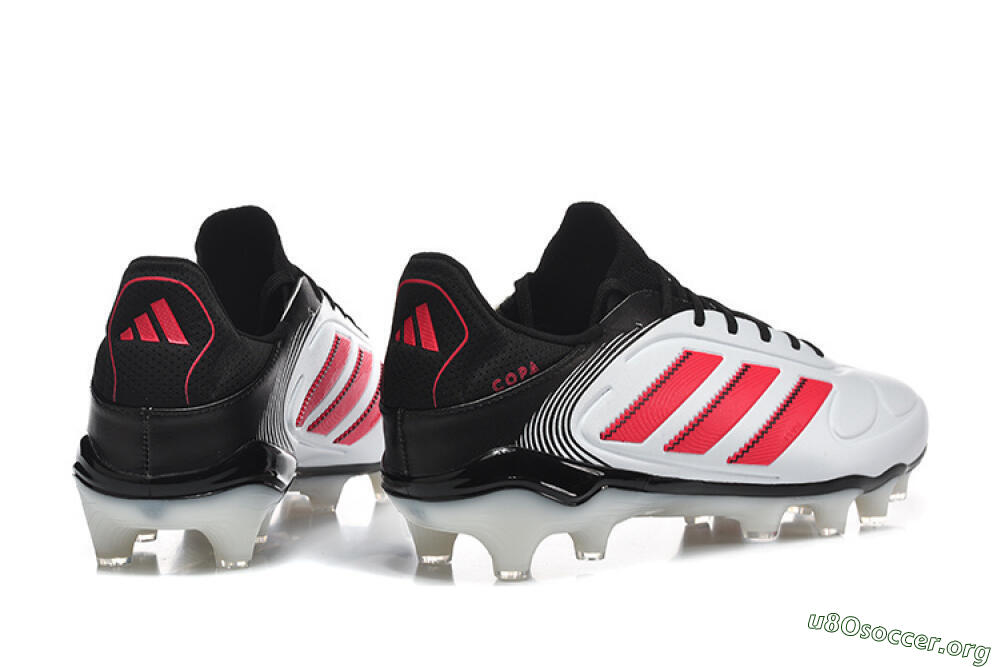 Adidas Copa Pure 2 FG Football Boots - White/Crimson Red/Black 9