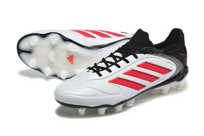 Adidas Copa Pure 2 FG Football Boots - White/Crimson Red/Black