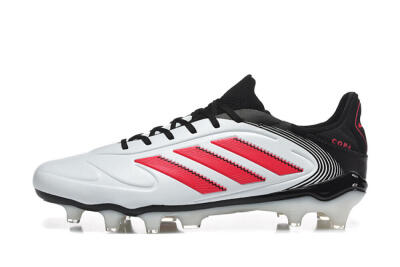 Adidas Copa Pure 2 FG Football Boots - White/Crimson Red/Black