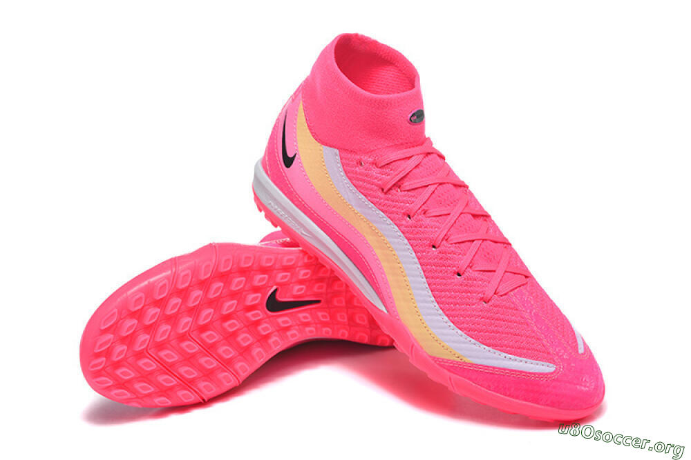 Nike Air Zoom Mercurial Superfly 10 Elite TF Football Shoes - Pink/Electric Pink/Lemon Yellow 4