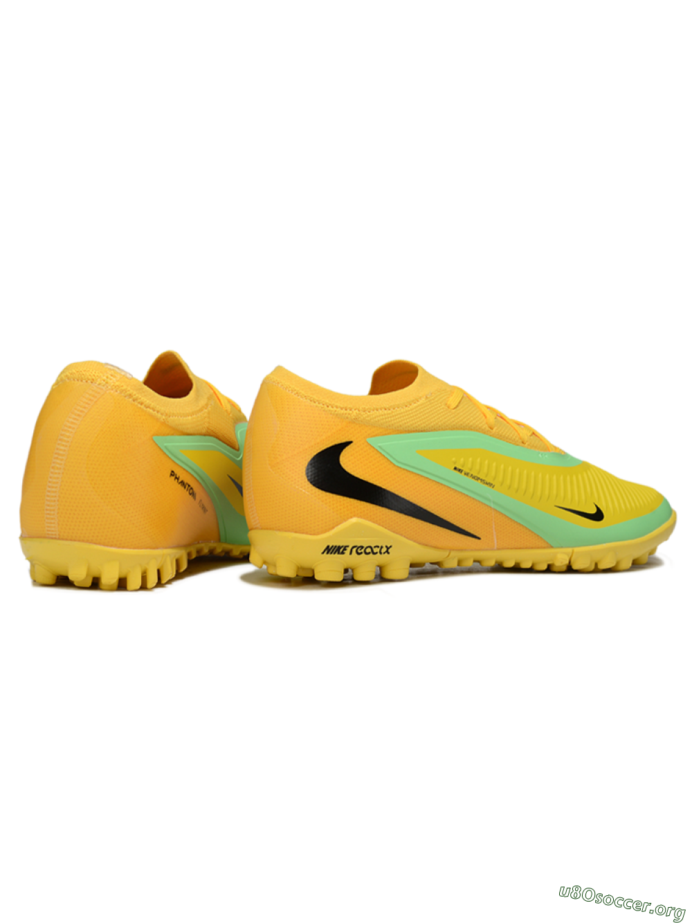 Nike Phantom 6 Low Elite TF Football Shoes - Yellow/Vibrant Citrus/Soft Mint 6