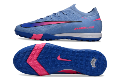 Nike Air Zoom Mercurial Vapor 16 Elite TF Football Shoes - Blue/Electric Blue/Neon Pink