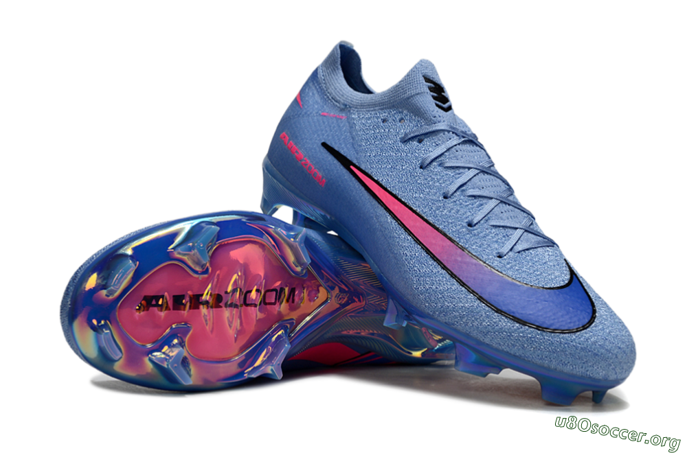 Nike Air Zoom Mercurial Vapor 16 Elite FG Football Boots - Blue/Electric Blue/Neon Pink 0