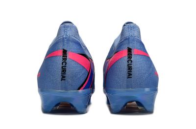 Nike Air Zoom Mercurial Vapor 16 Elite FG Football Boots - Blue/Electric Blue/Neon Pink