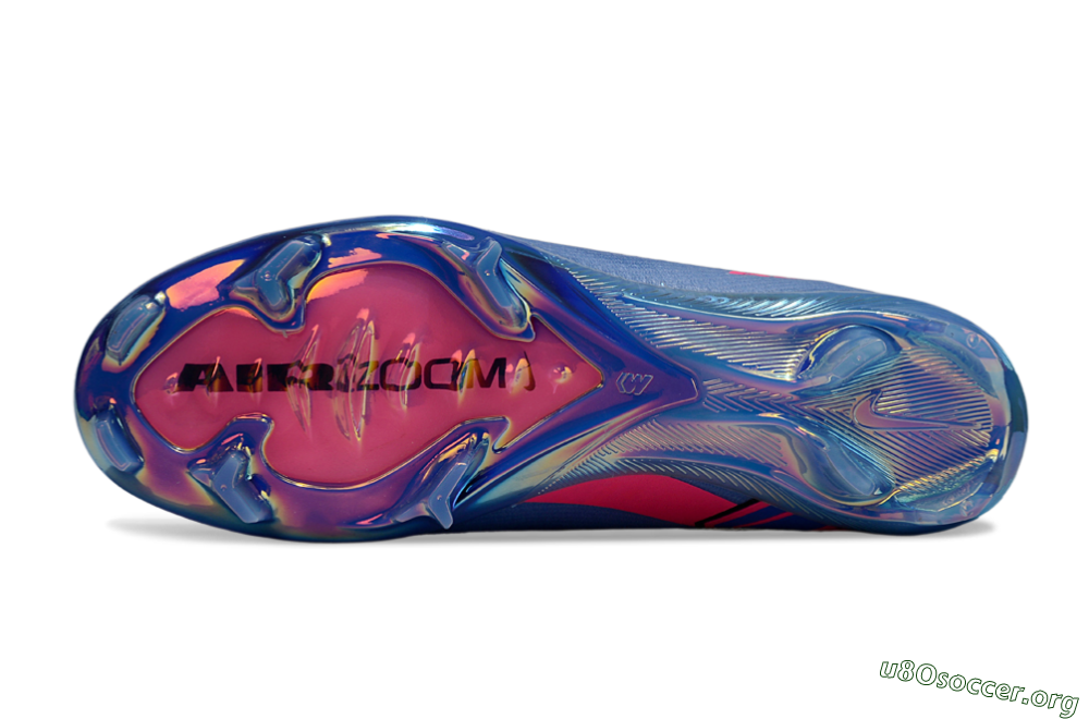 Nike Air Zoom Mercurial Vapor 16 Elite FG Football Boots - Blue/Electric Blue/Neon Pink 6