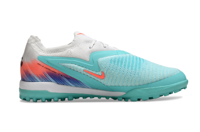 Nike Phantom 6 Low Elite TF Football Shoes - Aqua/Bright Aqua/Coral Pink