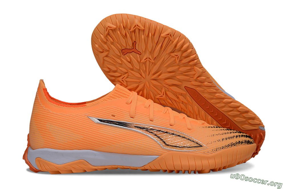 Puma Ultra Ultimate TF Football Shoes - Orange/Sunset Glow/Flame Orange 2