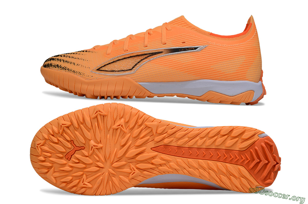 Puma Ultra Ultimate TF Football Shoes - Orange/Sunset Glow/Flame Orange 1