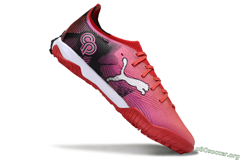 Puma Ultra Ultimate TF Football Shoes - Red/Vibrant Red/Crimson Black 4