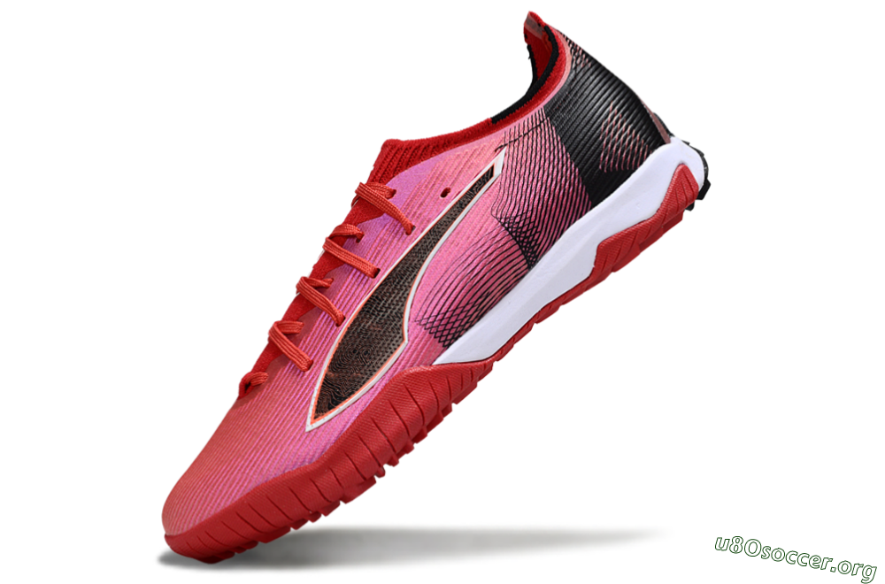 Puma Ultra Ultimate TF Football Shoes - Red/Vibrant Red/Crimson Black 5