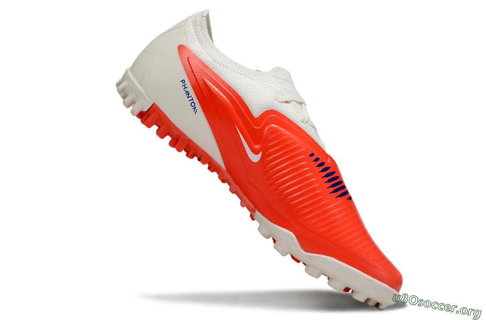 Nike Phantom 6 Low Elite TF Football Shoes - Red/Bright Red/Snow White 4