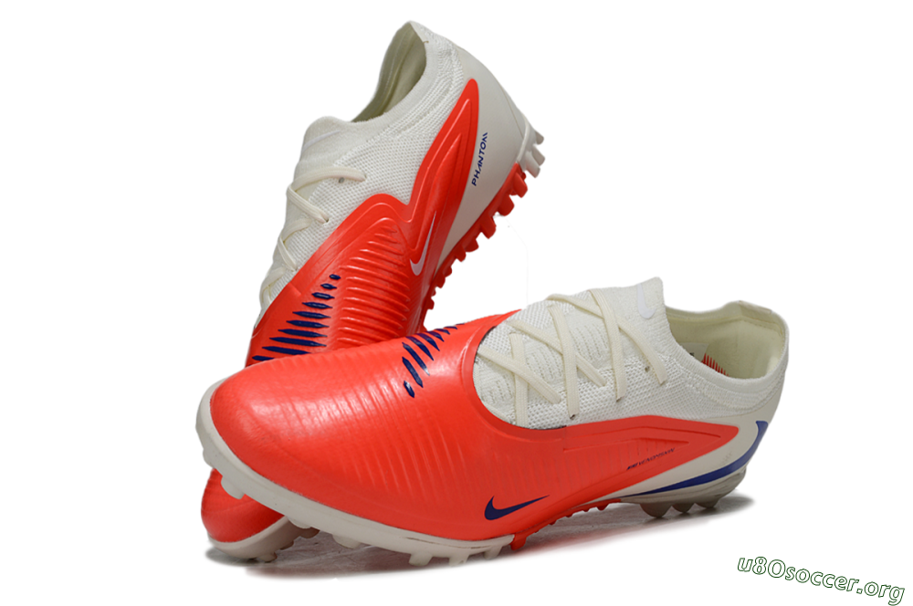 Nike Phantom 6 Low Elite TF Football Shoes - Red/Bright Red/Snow White 0