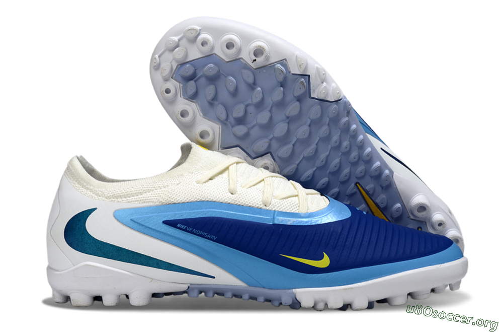 Nike Phantom 6 Low Elite TF Football Shoes - Blue/Sky Blue/Navy Blue 2